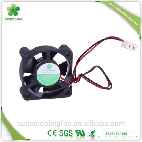 30x30x10mm YOFOLON 12V Mini dc fan